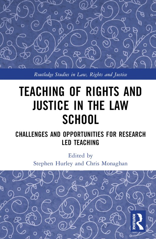 Front cover_Teaching of Rights and Justice in the Law School