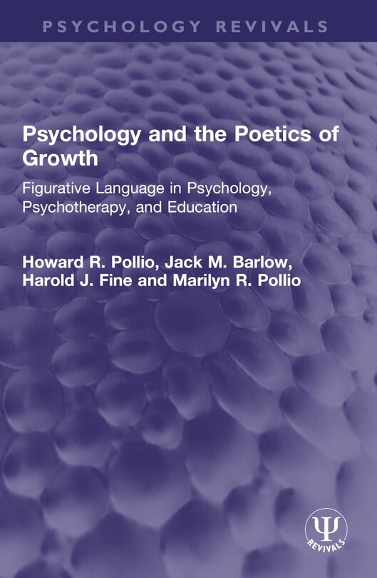 Front cover_Psychology and the Poetics of Growth