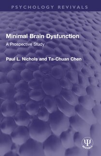 Front cover_Minimal Brain Dysfunction