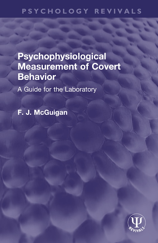 Front cover_Psychophysiological Measurement of Covert Behavior