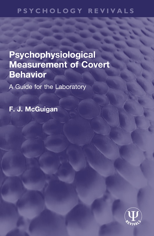 Front cover_Psychophysiological Measurement of Covert Behavior
