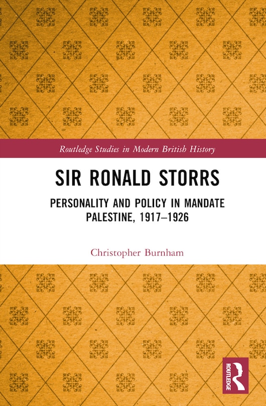 Couverture_Sir Ronald Storrs