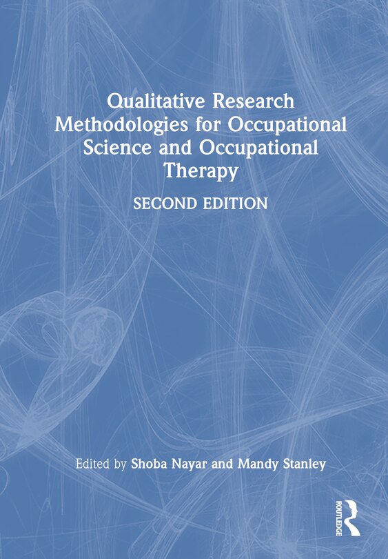 Front cover_Qualitative Research Methodologies for Occupational Science and Occupational Therapy