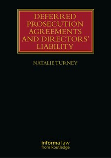 Front cover_Deferred Prosecution Agreements and Directors' Liability