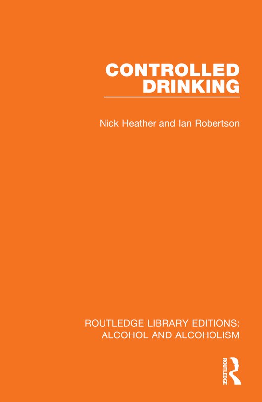 Front cover_Controlled Drinking