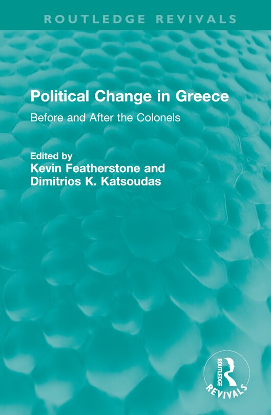 Front cover_Political Change in Greece