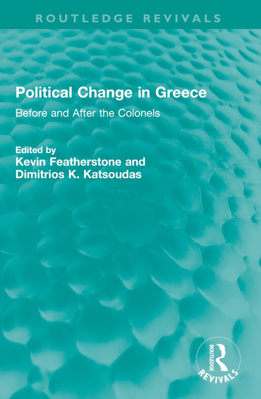 Front cover_Political Change in Greece