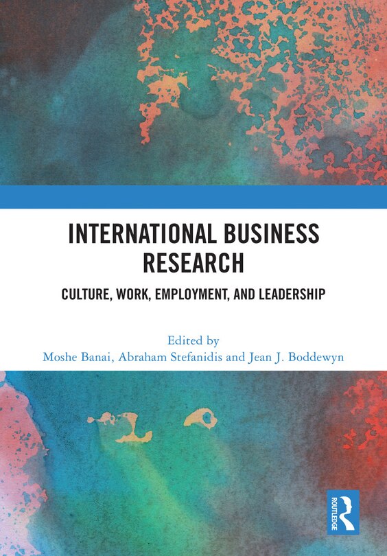Front cover_International Business Research