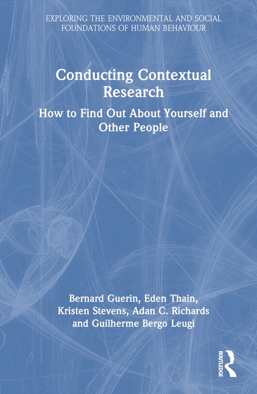Front cover_Conducting Contextual Research
