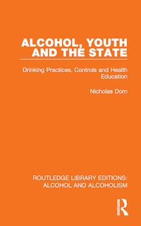 Front cover_Alcohol, Youth and the State