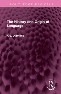 Couverture_The History and Origin of Language