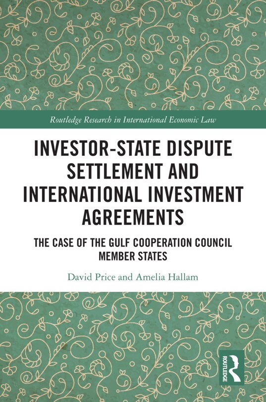 Front cover_Investor-State Dispute Settlement and International Investment Agreements