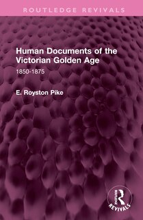 Couverture_Human Documents of the Victorian Golden Age