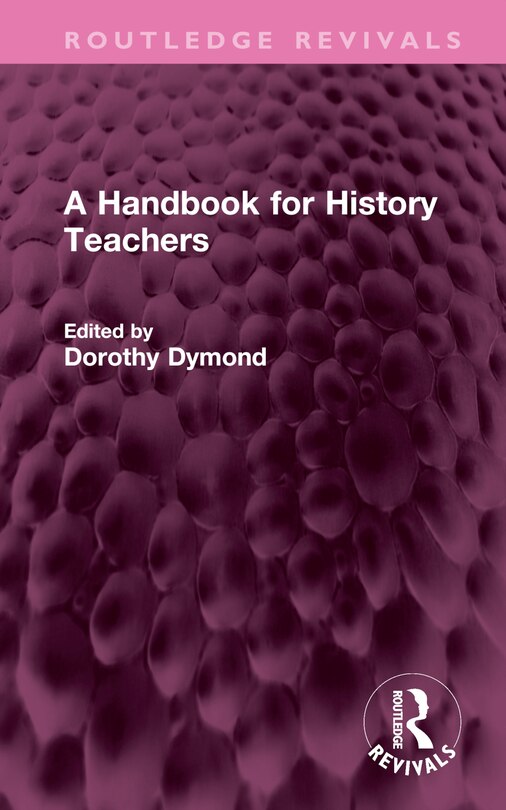 Couverture_A Handbook for History Teachers
