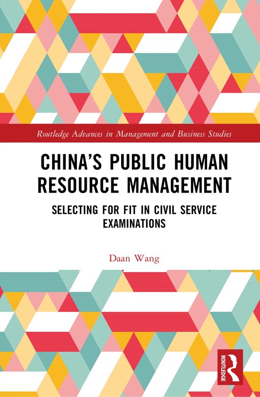 Couverture_China's Public Human Resource Management