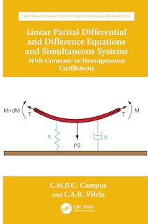 Front cover_Linear Partial Differential and Difference Equations and Simultaneous Systems with Constant or Homogeneous Coefficients