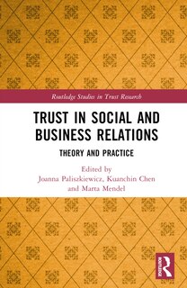 Couverture_Trust in Social and Business Relations