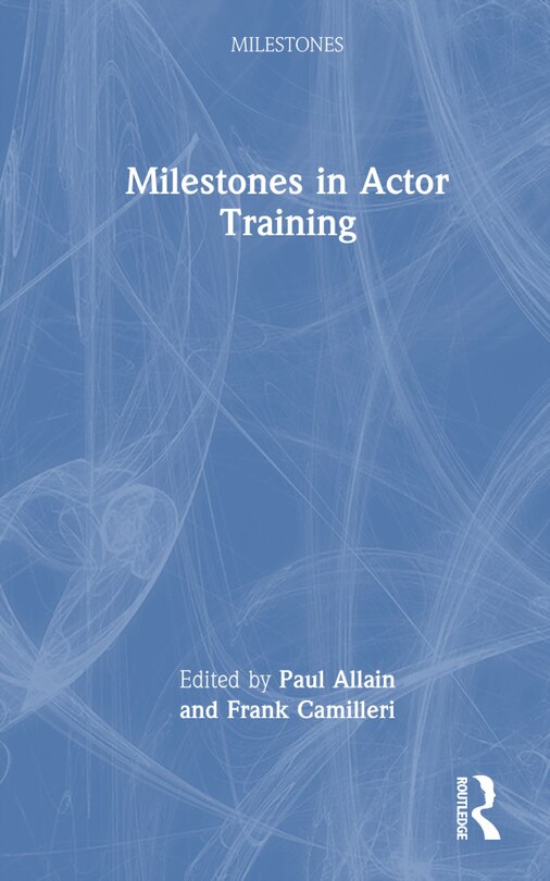 Couverture_Milestones in Actor Training