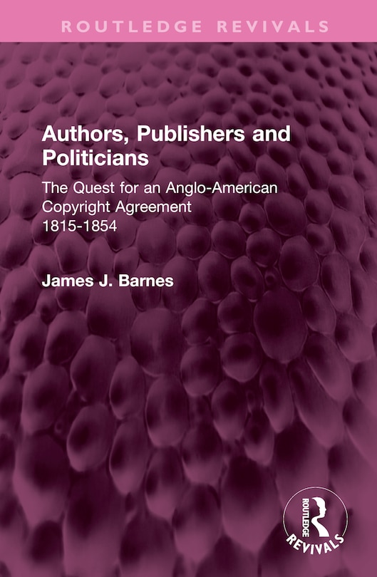 Front cover_Authors, Publishers and Politicians