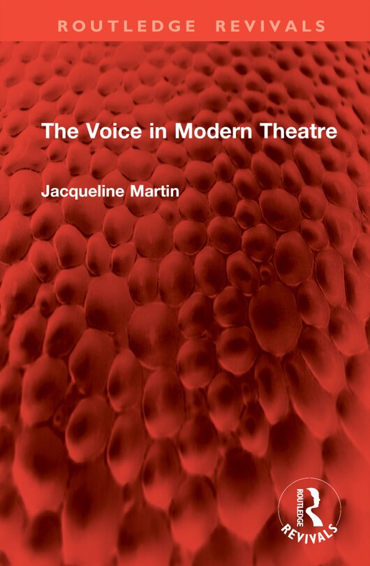 Front cover_The Voice in Modern Theatre