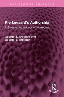 Couverture_Kierkegaard's Authorship
