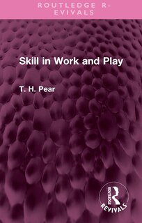 Front cover_Skill in Work and Play