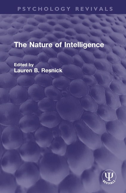 Front cover_The Nature of Intelligence