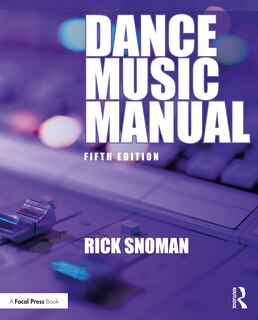 Front cover_Dance Music Manual