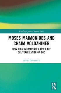 Couverture_Moses Maimonides and Chaim Volozhiner