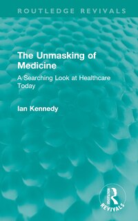 Couverture_The Unmasking of Medicine