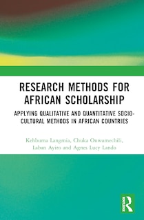 Front cover_Research Methods for African Scholarship