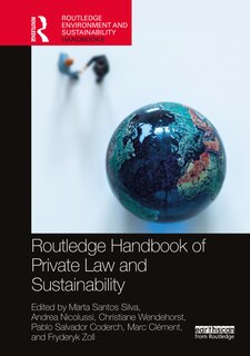 Couverture_Routledge Handbook of Private Law and Sustainability