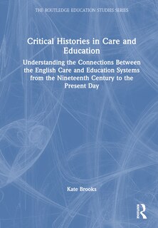 Couverture_Critical Histories in Care and Education
