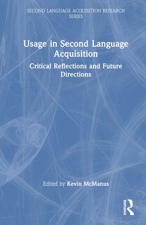 Couverture_Usage in Second Language Acquisition