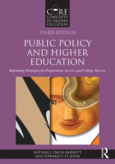 Couverture_Public Policy and Higher Education