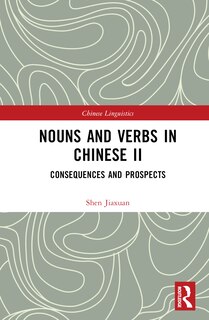 Couverture_Nouns and Verbs in Chinese II