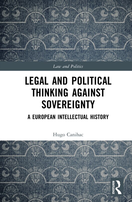 Front cover_Legal and Political Thinking Against Sovereignty