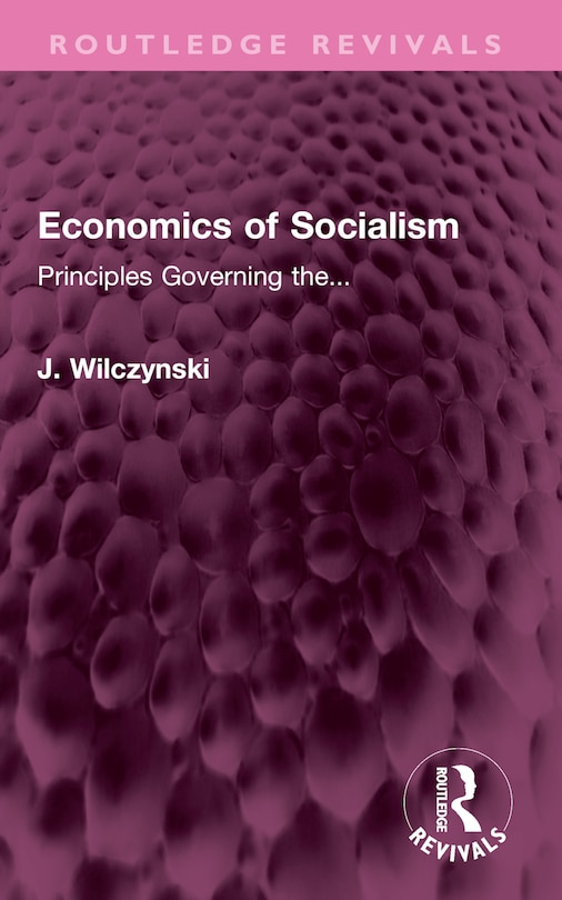 Front cover_Economics of Socialism