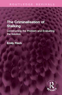 Couverture_The Criminalisation of Stalking