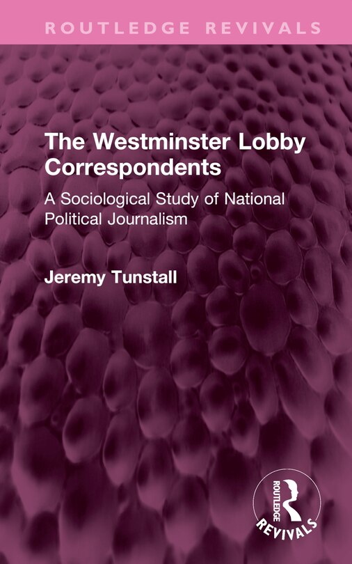 Front cover_Westminster Lobby Correspondents