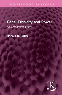 Front cover_Race, Ethnicity and Power