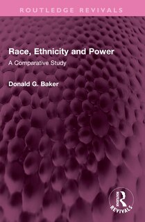 Front cover_Race, Ethnicity and Power