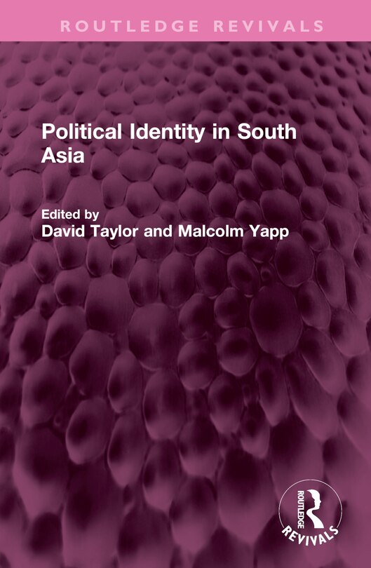 Couverture_Political Identity in South Asia