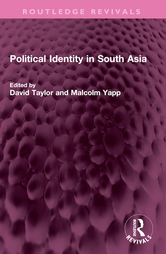 Couverture_Political Identity in South Asia