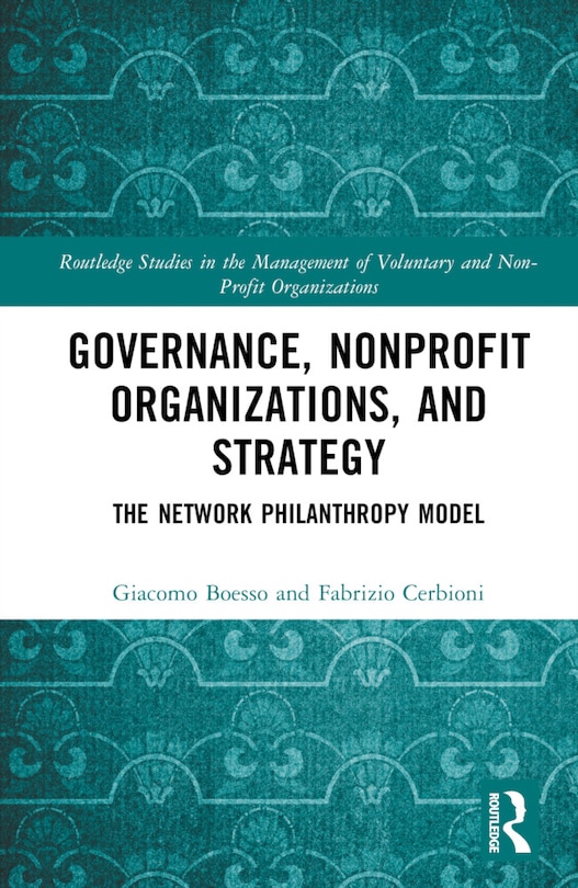 Couverture_Governance, Nonprofit Organizations and Strategy