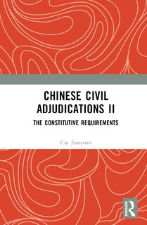 Couverture_Chinese Civil Adjudications II