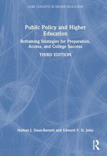 Couverture_Public Policy and Higher Education