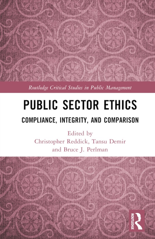 Front cover_Public Sector Ethics