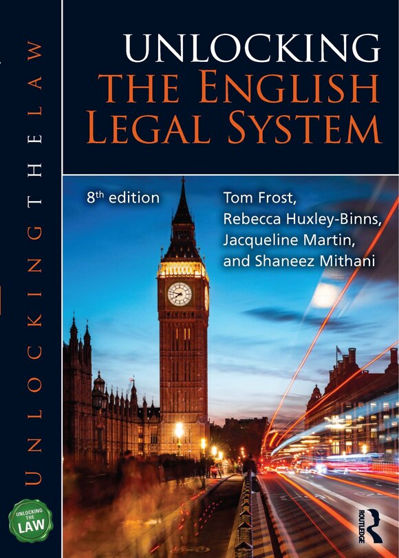 Front cover_Unlocking the English Legal System