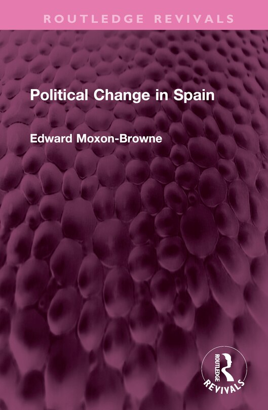 Couverture_Political Change in Spain